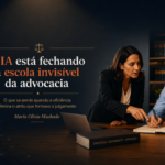 A IA está fechando a escola invisível da advocacia — capa do artigo de Maria Olívia Machado